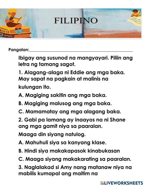 pagbibigay in Tagalog .